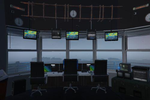 L.S.I.A Air Traffic Control Tower Interior